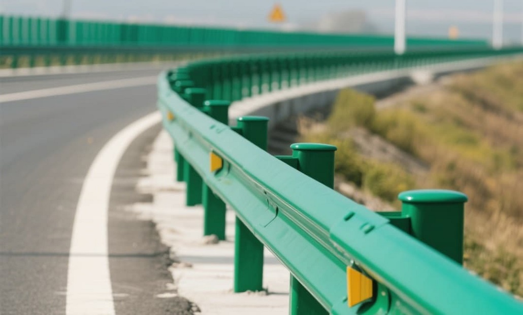 Corrugated Steel Beam Guardrail For Highways Corrugated Steel Beam Guardrail For Highways