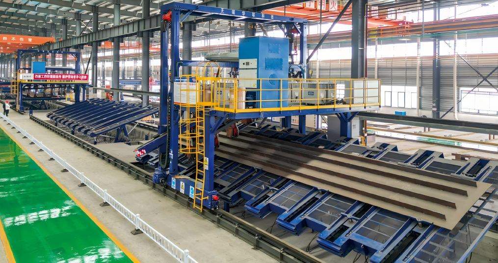 ماكينة لحام جسرية على شكل حرف U