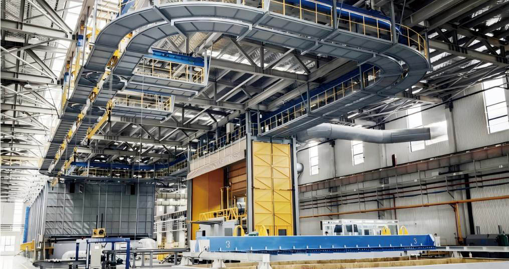 Integrated Hoisting-Wiping Hot-Dip Galvanizing Production Line Integrated Hoisting-Wiping Hot-Dip Galvanizing Production Line