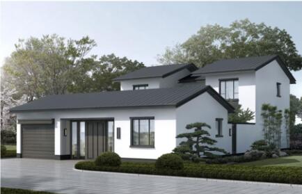 Steel structure prefabricated house