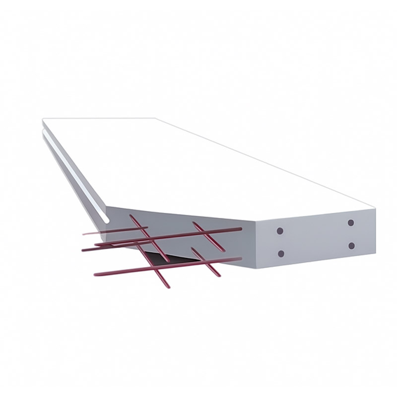 بلاطة أرضية خرسانية مسبقة الصنع مصممة خصيصًا للمباني الجاهزة