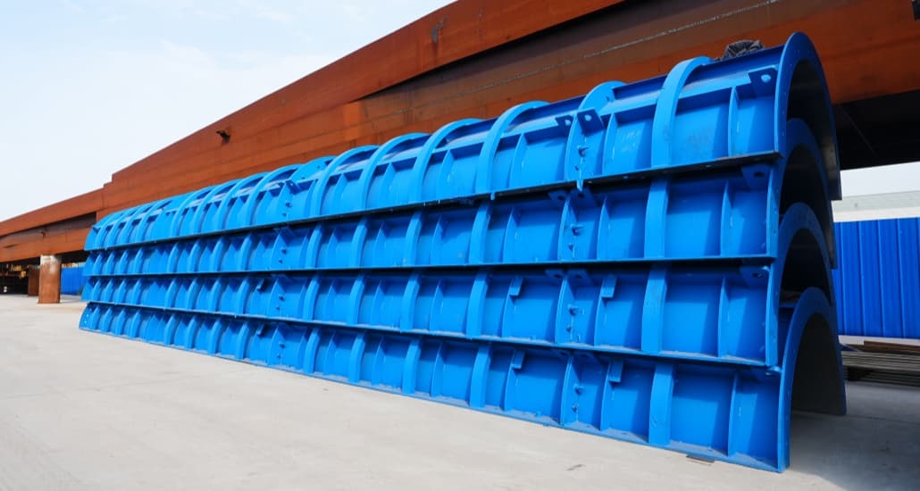 Modular Steel Formwork for Highway Barrier Systems